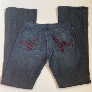 Citizen Of Humanity Jeans Womens 29 Wimbledon #144 Ingrid Flare Denim Pants